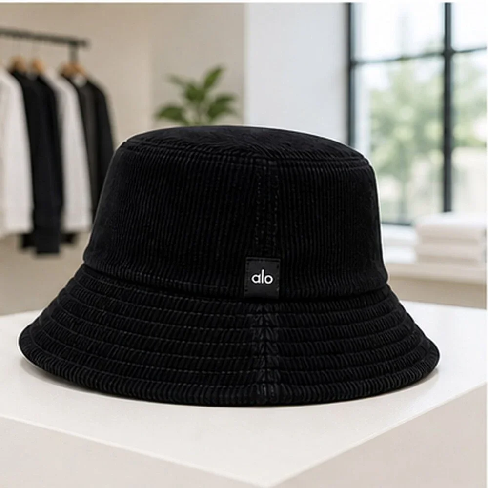 ALO Yoga Black Clean Bucket Hat OS